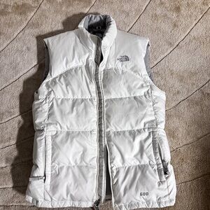 The North Face White Vest